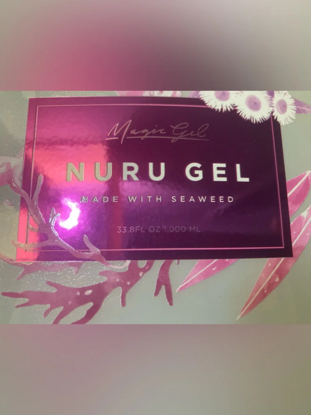 NEW Magic Nuru Gel Body Moisturizer – Pink Label 33.8 ounces